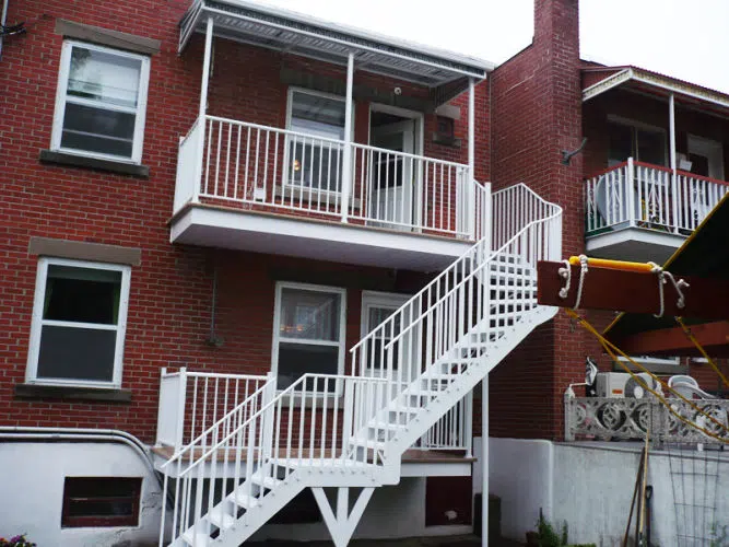 Balcon et escalier sur mesure