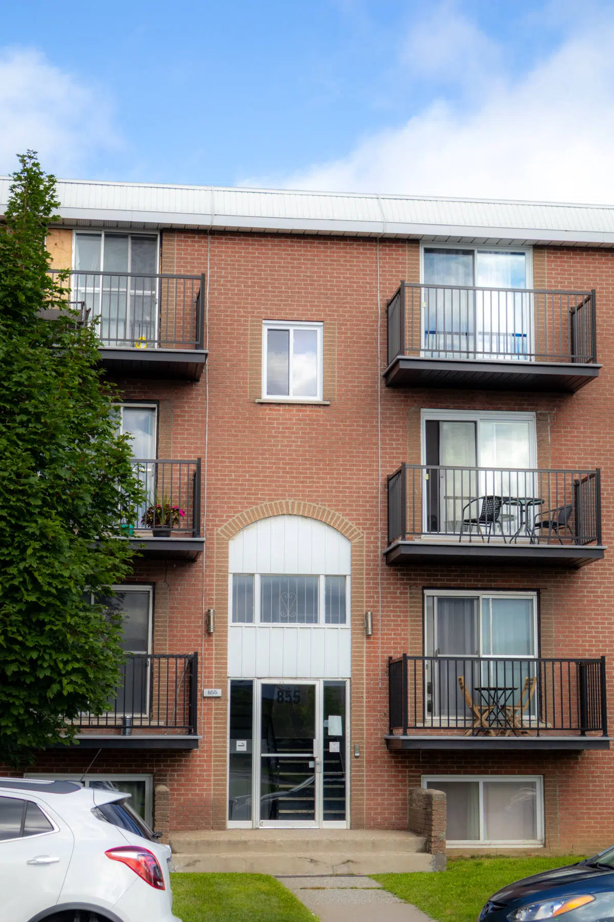 Balcons en aluminium