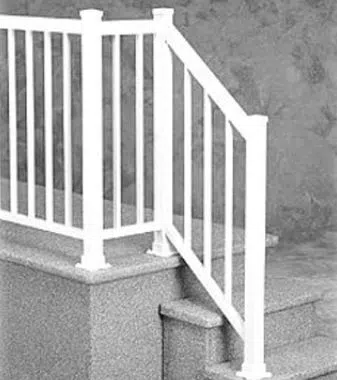 Excel aluminum railing
