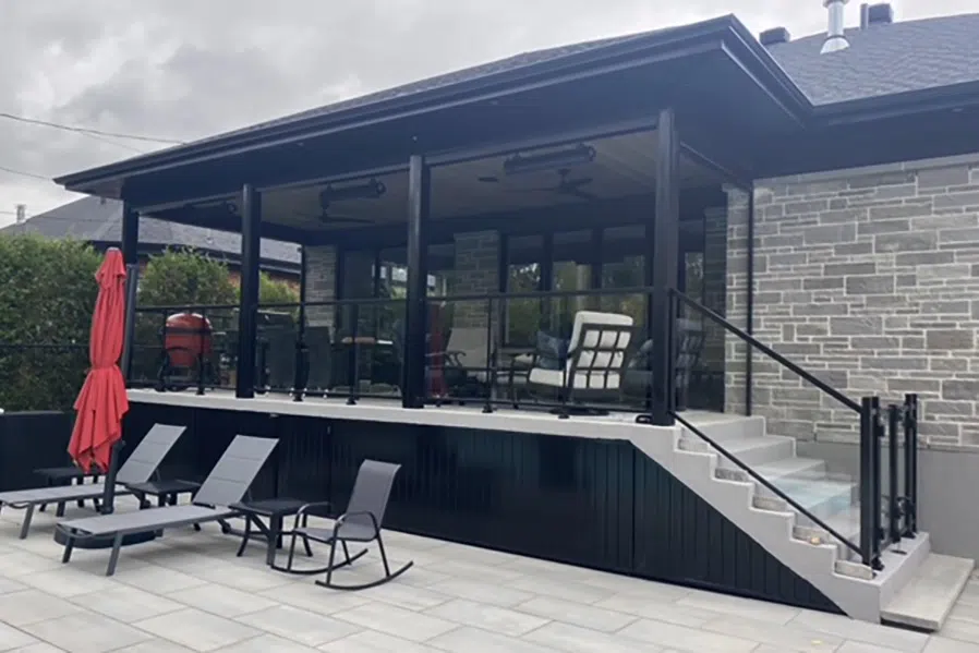 Balcony installation and replacement on the South Shore