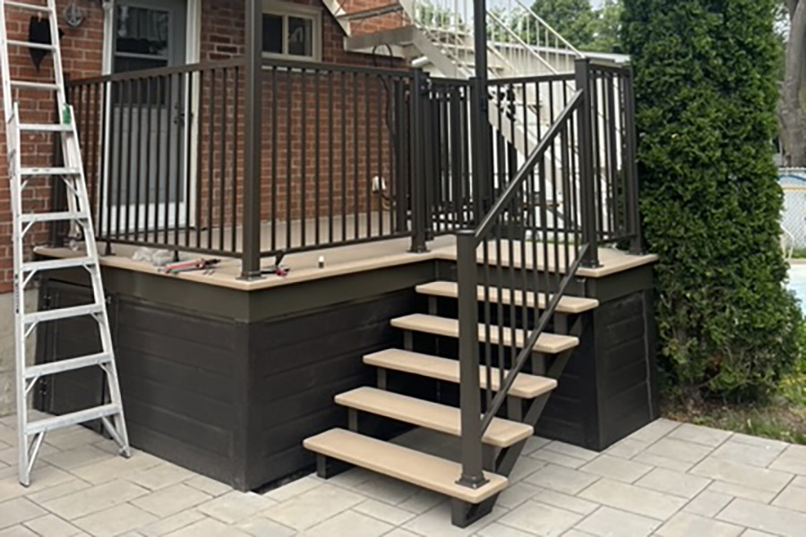Rampe balcon Chambly